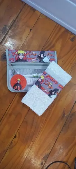 Estojo Higiene Bucal Personalizado com Toalhinha.