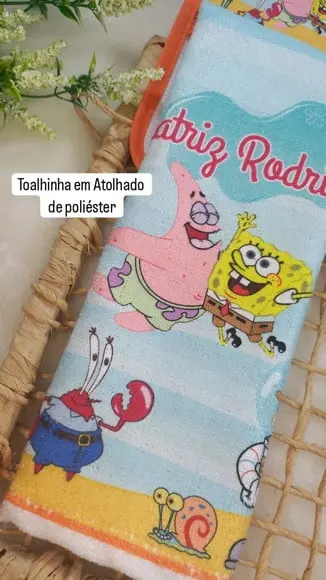 Estojo Higiene Bucal Personalizado com Toalhinha.