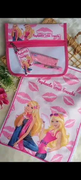 Estojo Higiene Bucal Personalizado com Toalhinha.