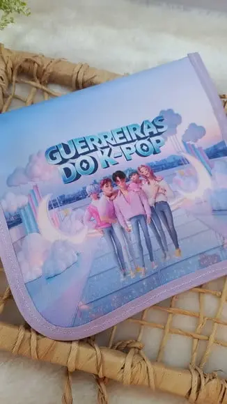 Estojo Higiene Bucal Personalizado Guerreiras K Pop
