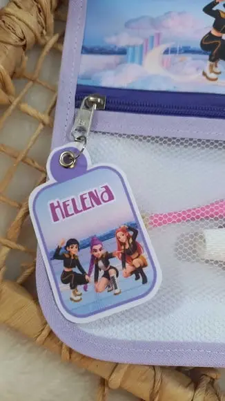 Estojo Higiene Bucal Personalizado Guerreiras K Pop
