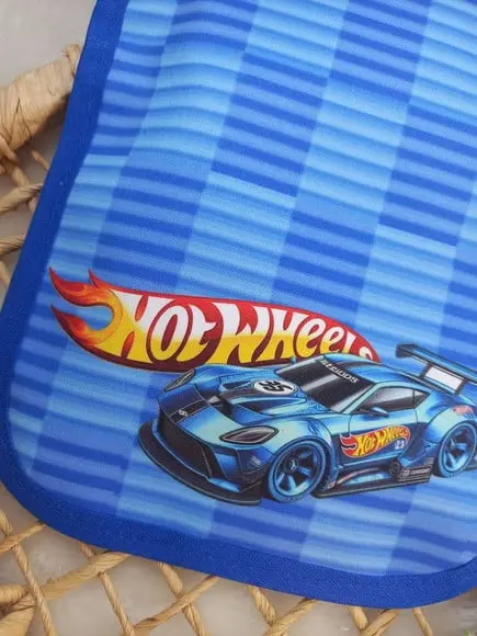 Estojo Higiene Bucal Personalizado Hot Wheels Nome com Alça