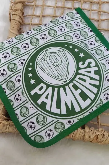 Estojo Higiene Bucal Personalizado Palmeiras Lista Escolar