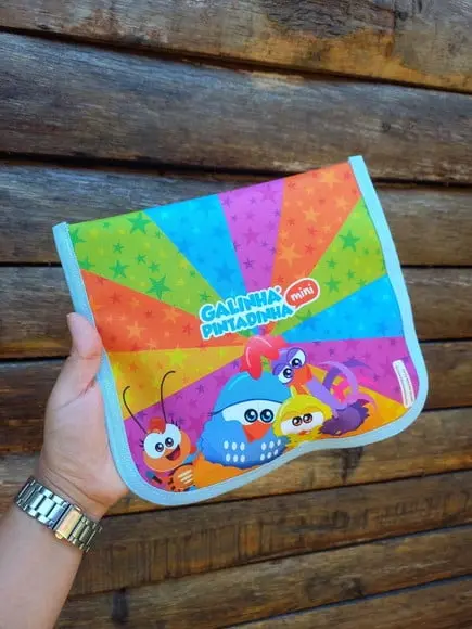 Estojo Higiene Bucal Personalizado Tema Nome Lista Escolar