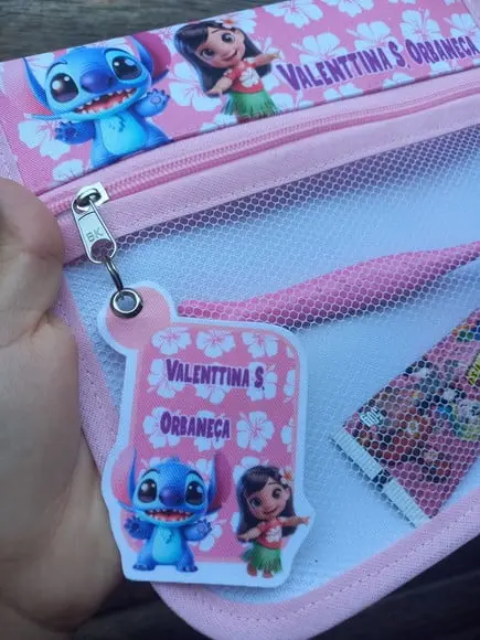 Estojo Higiene Bucal Personalizado Tema Nome Lista Escolar