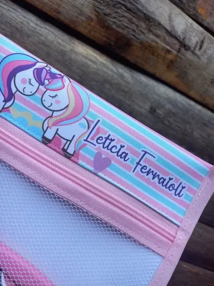 Estojo Higiene Bucal Personalizado Tema Nome Lista Escolar