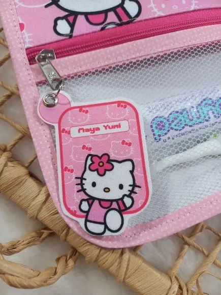 Estojo Higiene Bucal Personalizado Tema Nome Lista Escolar