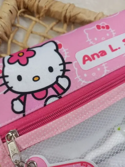 Estojo Higiene Bucal Personalizado Tema Nome Lista Escolar
