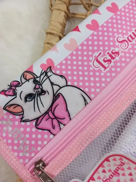 Estojo Higiene Bucal Personalizado Tema Nome Lista Escolar