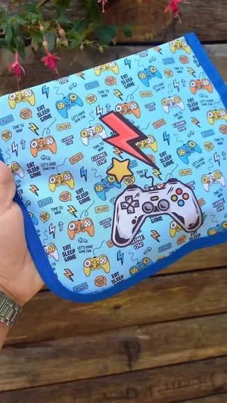Estojo Higiene Bucal Personalizado Tema Video Game