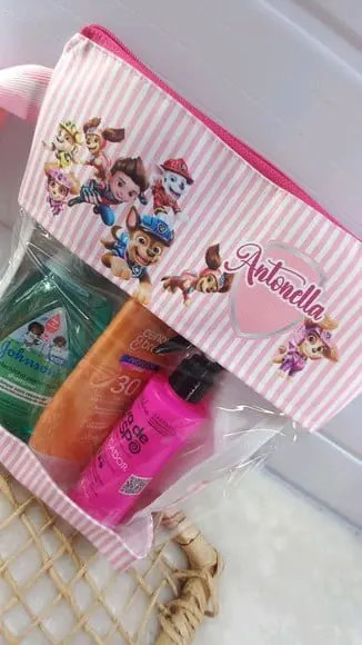 Estojo Higiene Bucal Personalizo, Nescesser Hora do Banho..