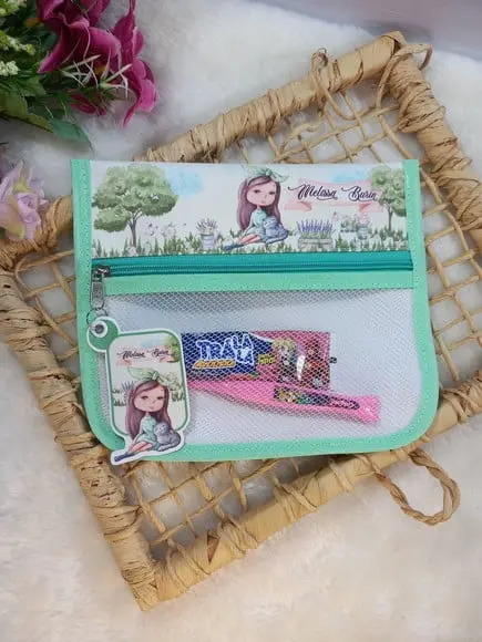 Estojo, Higiene Bucal Personalizado, Infantil Escolar Nome.