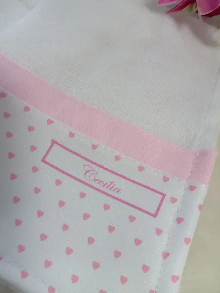 Fralda de Boca Pequena Personalizada.