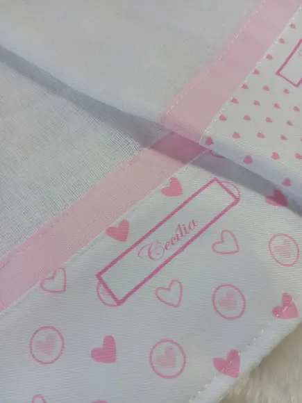 Fralda de Boca Pequena Personalizada.