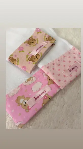 Fralda de Boca Pequena Personalizada.
