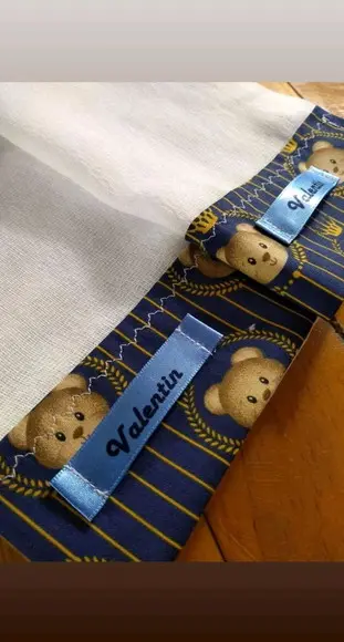 Fralda de Boca Pequena Personalizada.