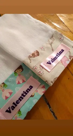 Fralda de Boca Pequena Personalizada.