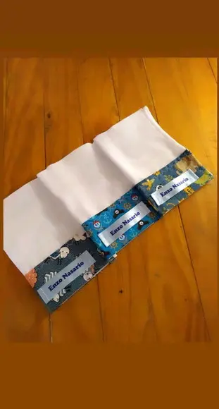Fralda de Boca Pequena Personalizada.