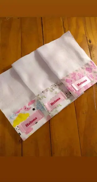 Fralda de Boca Pequena Personalizada.