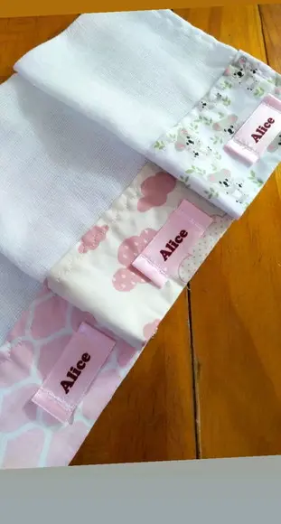 Fralda de Boca Pequena Personalizada.
