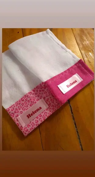 Fralda de Boca Pequena Personalizada.