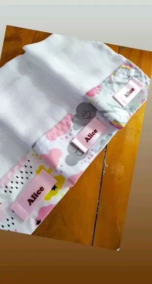 Fralda de Boca Pequena Personalizada.