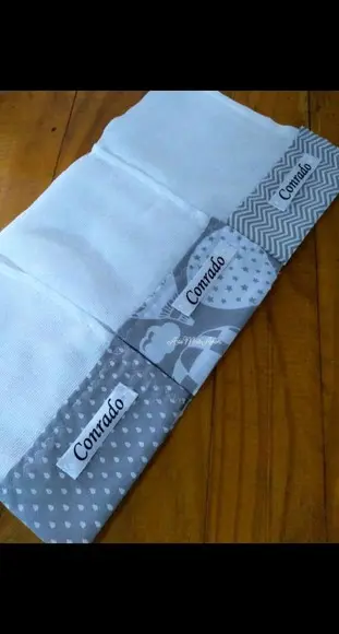 Fralda de Boca Pequena Personalizada.
