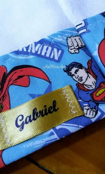 Fralda de Boca Pequena Personalizada.