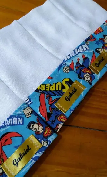 Fralda de Boca Pequena Personalizada.