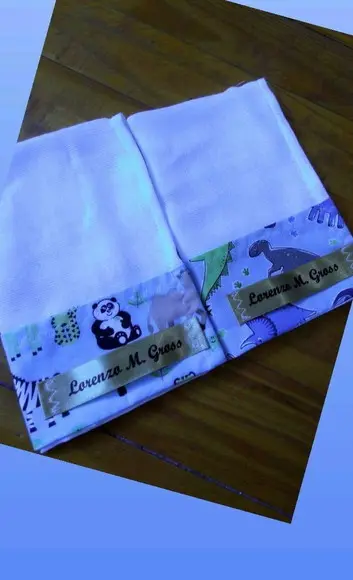 Fralda de Boca Pequena Personalizada.
