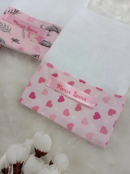 Fralda De Boca Pequena Personalizada.