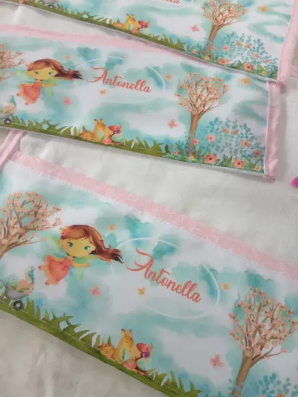 Fralda de Boca Personalizada, Grossa Premium..