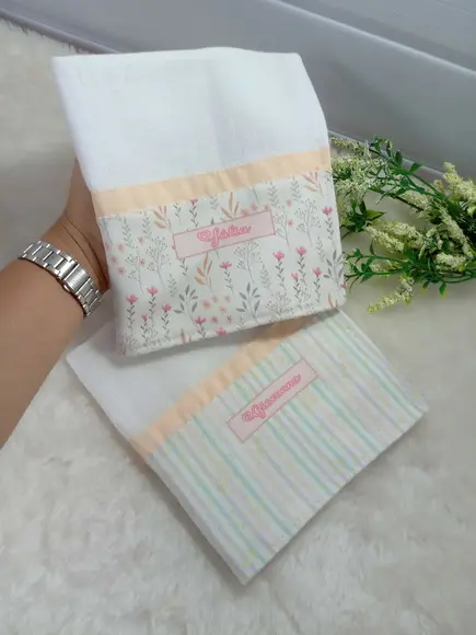 Fralda de Boca, Grossa Premium Personalizada.