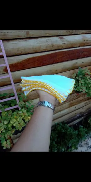 Fralda de Ombro em Crochê