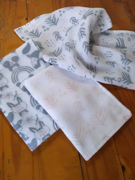 Fralda estampada