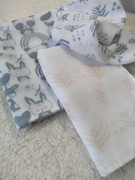 Fralda estampada