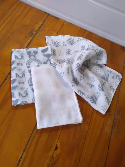Fralda estampada