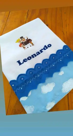 Fralda temática Personalizada.