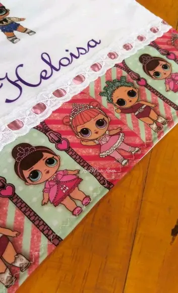 Fralda temática Personalizada.