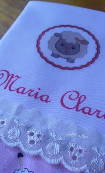 Fralda temática Personalizada.