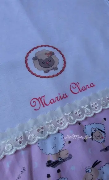 Fralda temática Personalizada.