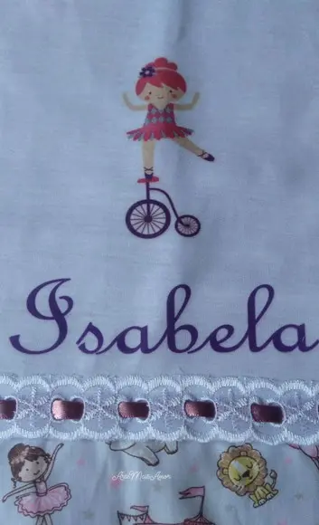Fralda temática Personalizada.
