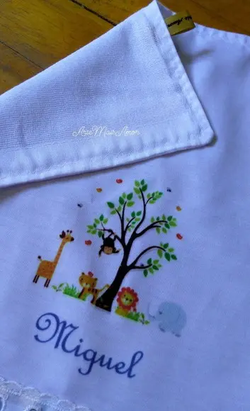Fralda temática Personalizada.