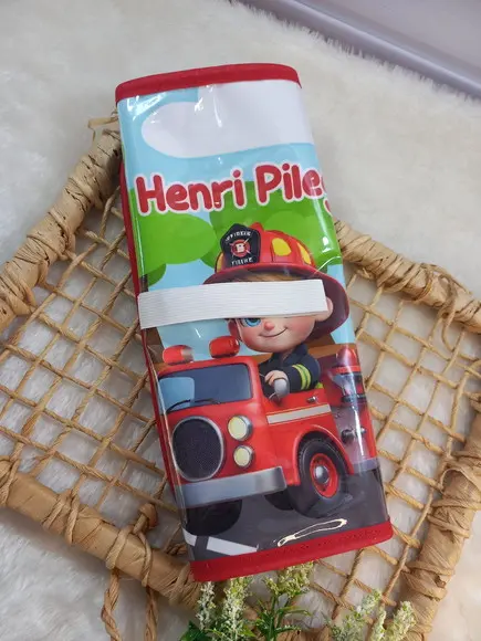 Jogo Americano Bombeiro Infantil Plastificado