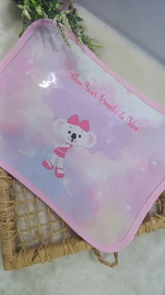 Jogo Americano Infantil Plastificado Lilica Replica