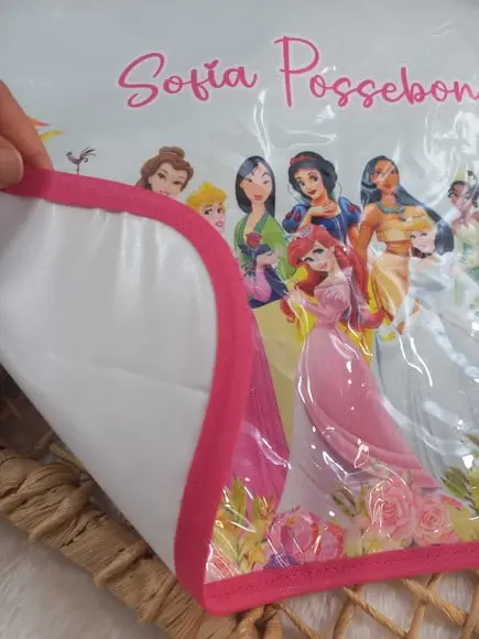 Jogo Americano Infantil Plastificado Princesas