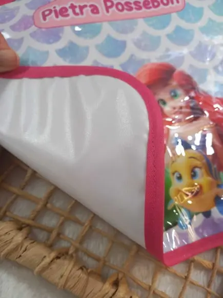 Jogo Americano Infantil Plastificado Princesas Ariel
