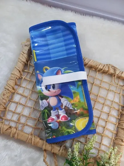 Jogo Americano Infantil Plastificado, Turma do Sonic