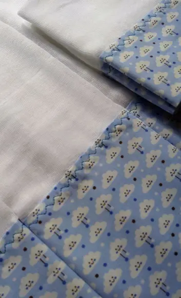 Kit 3x Fralda de Ombro, 3x Fraldinha Boca Bebe 100% Algodão.