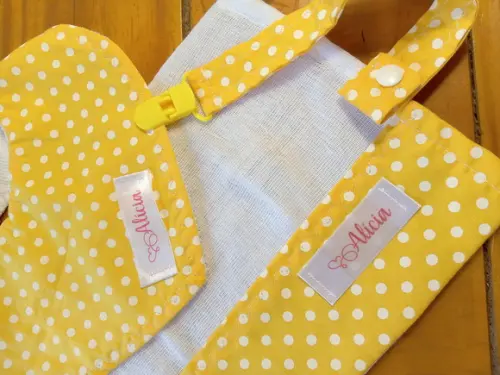 Kit Babador + Fralda de Boca Pequena + Prendedor de chupeta